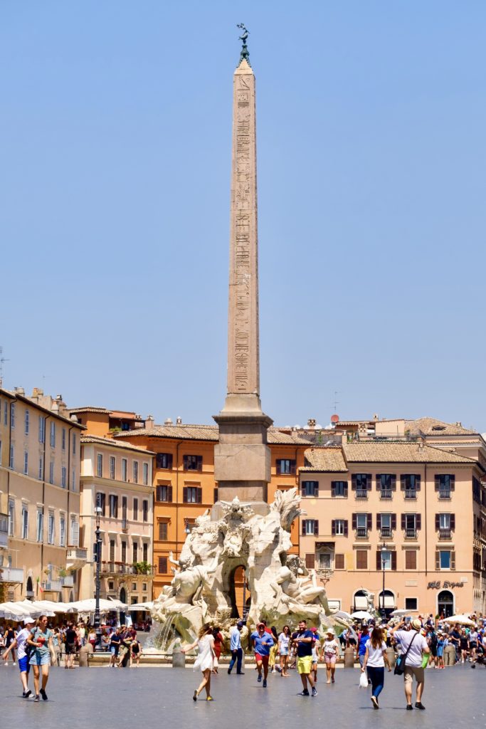 obelisk in Piazza Navona