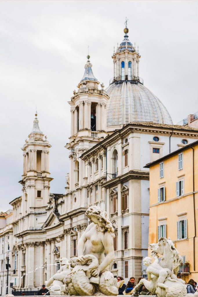 view of the Church of Sant'Agnese