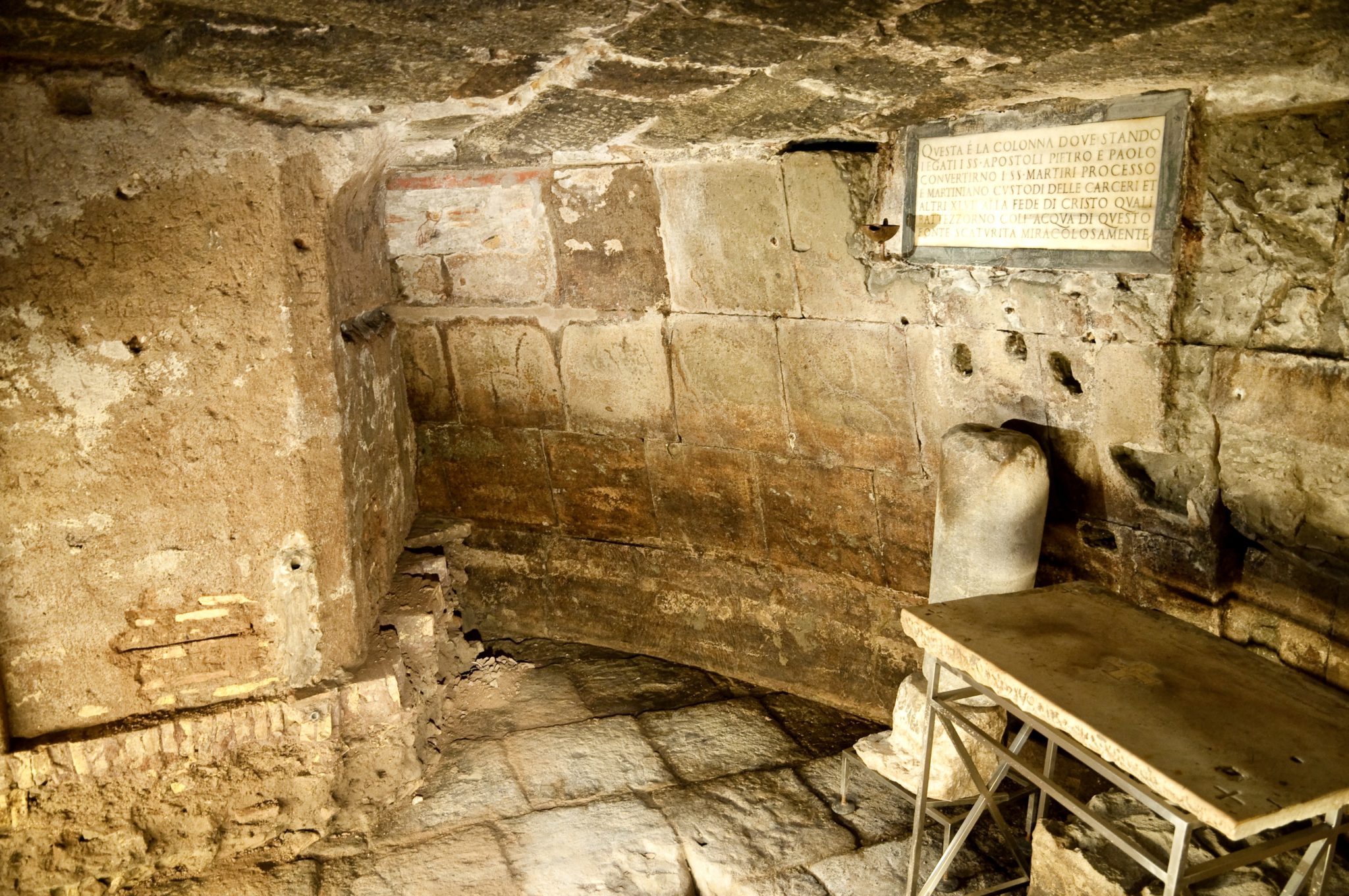 Visiting Mamertine Prison, An Eerie Pilgrimage Site In Rome - The ...