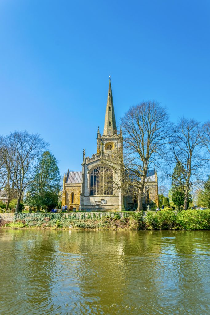 Holy Trinity Church, where Shakespeare is buried