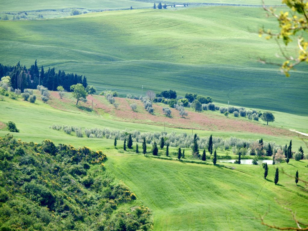 landscape of the Val d’Orcia, the perfect weekend escape in Tuscany