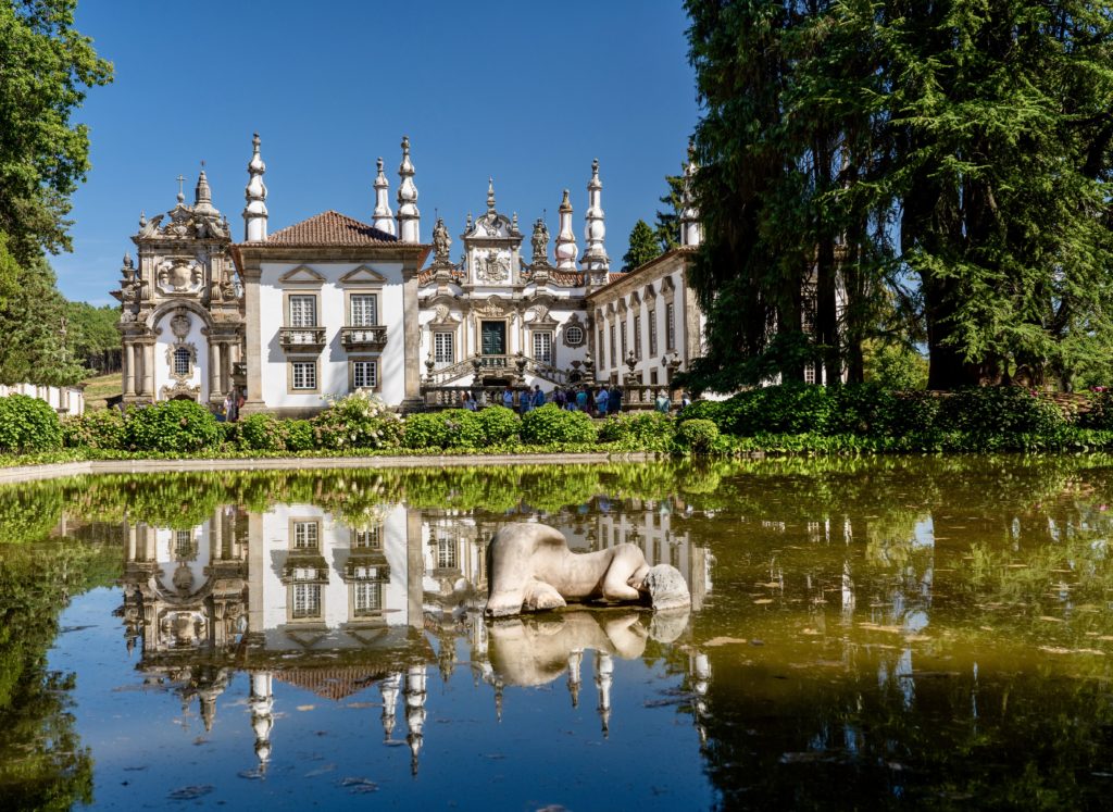 Mateus Palace in Vila Real, a must see monument on a day trip from Porto