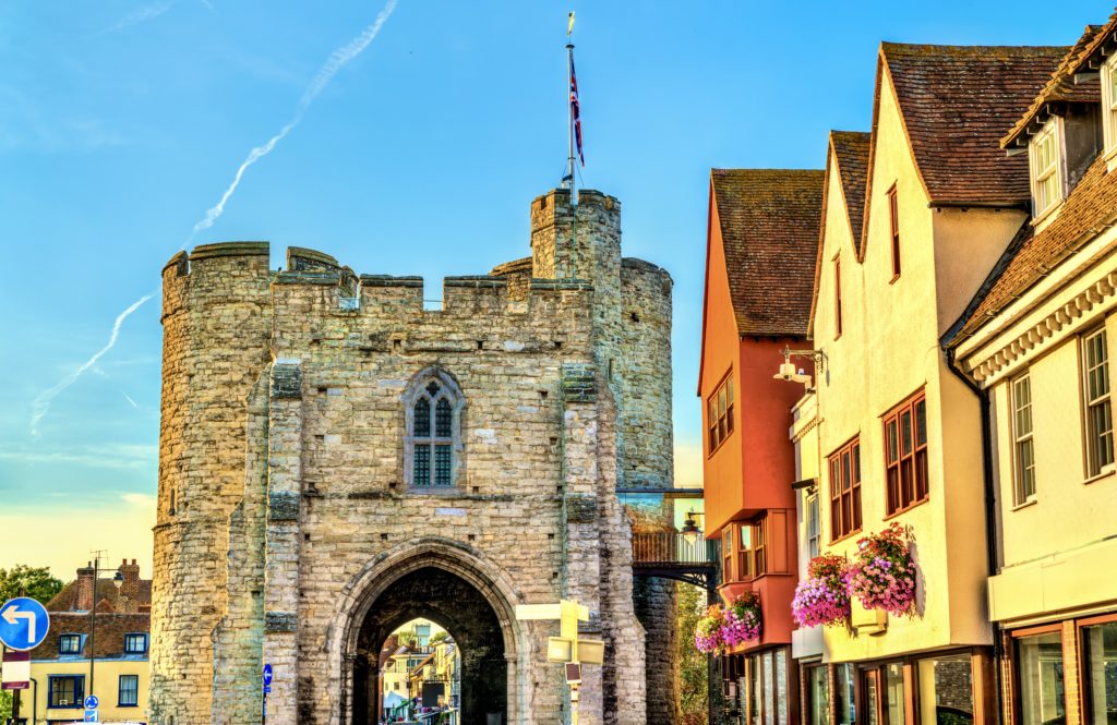 Westgate, the old medieval entrance to the town