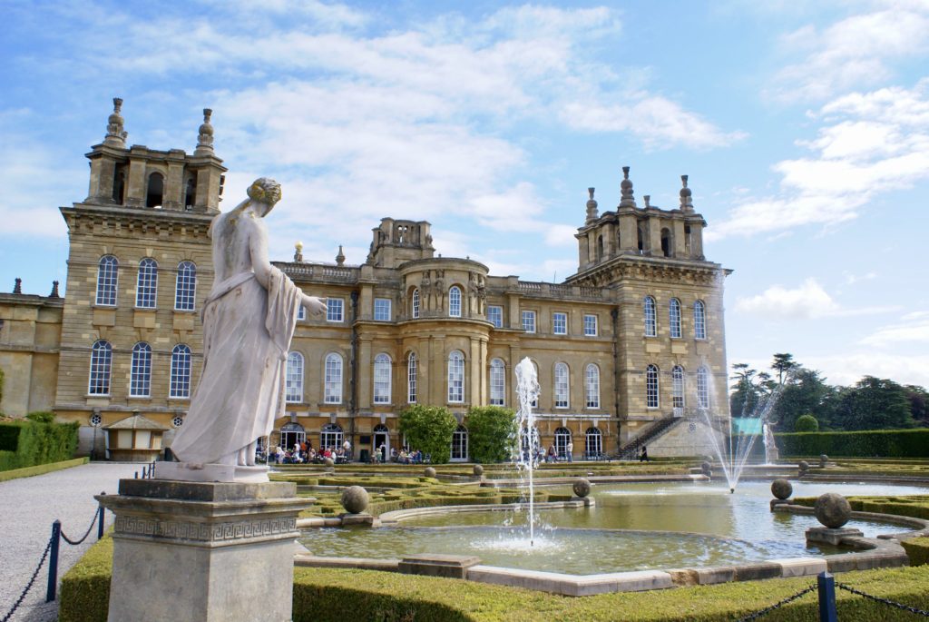 gardens of Blenheim Palace