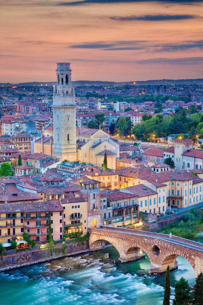 cityscape of Verona