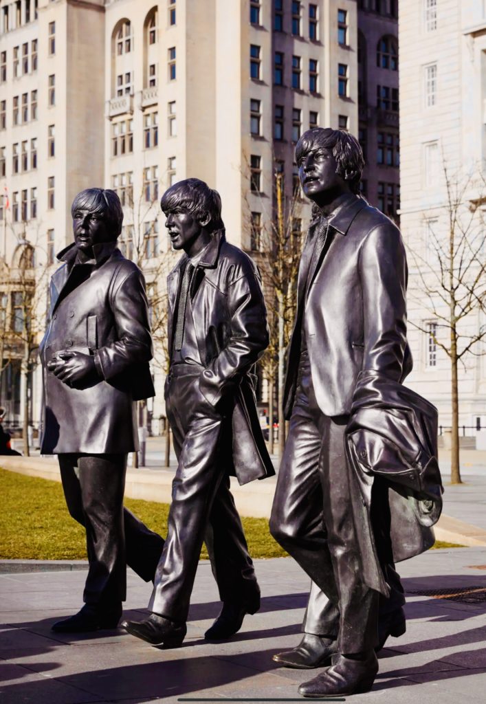 Beatles sculptures in Liverpool