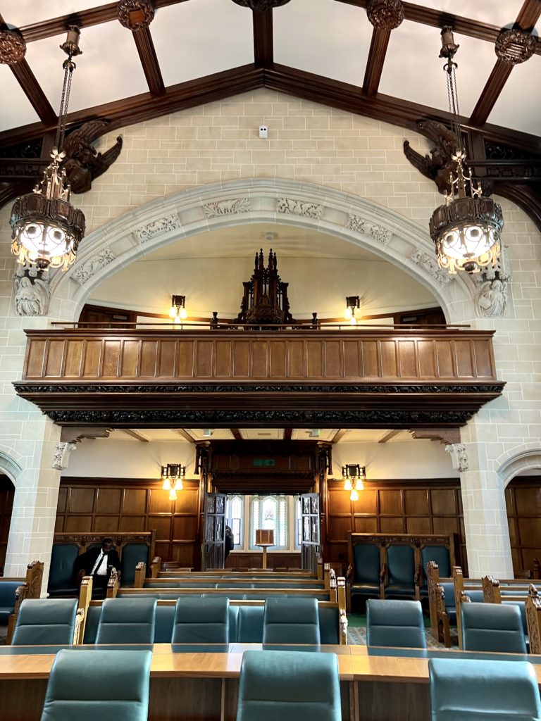 courtroom in the UK Supreme Court