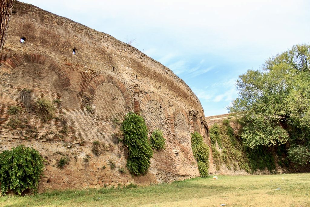 Amphitheatre Castrense, between the Lateran church and Porta Maggiore