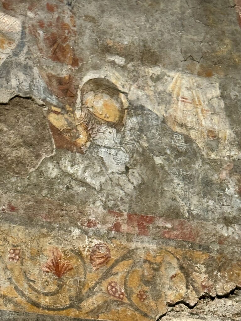 fresco in the Temple of Romulus
