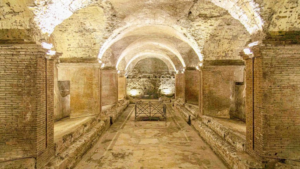 underground of the baths