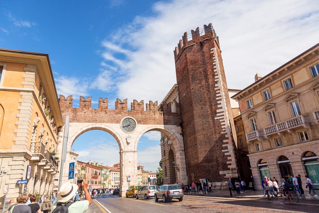 Porta Bra, the entry to Piazza Bra