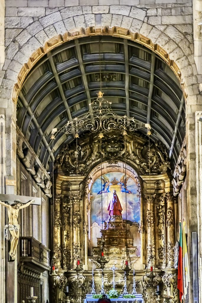 interior of Our Lady of Oliveira Church (Nossa Senhora da Oliveira)
