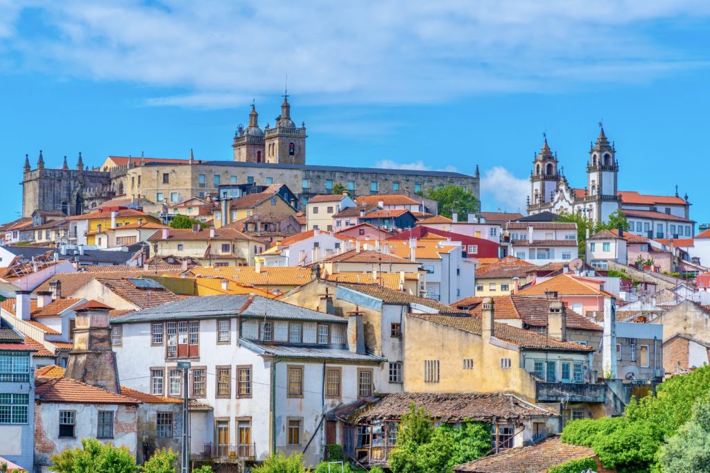 cityscape of Viseu, an underrated city that's a great day trip from Porto