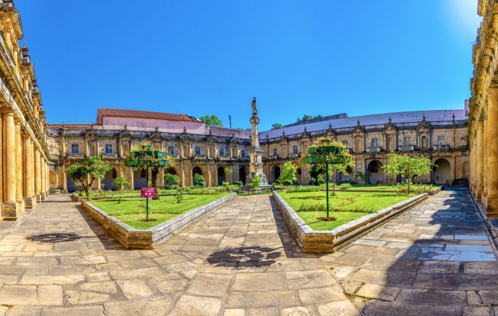 cloister of the monastery of Santa Clara-a-Nova