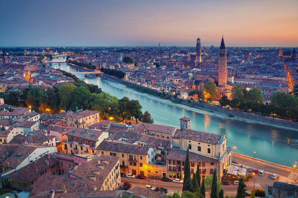 cityscape of Verona