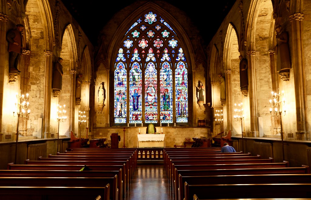 interior of St. Etheldreda's Chapel