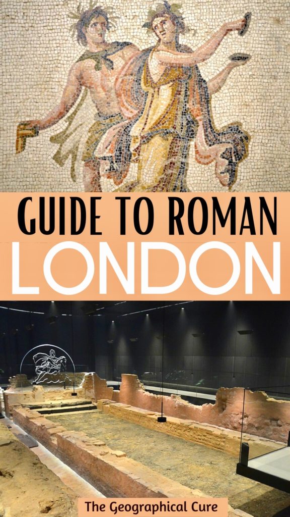 Pinterest pin for guide to Roman London