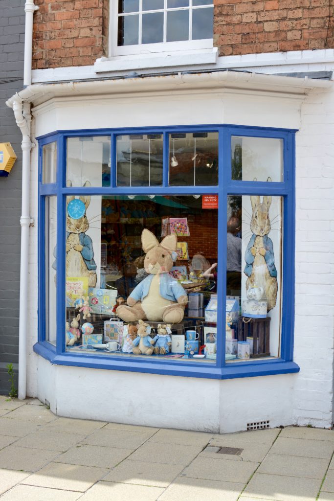 Peter Rabbit shop on Henley Street