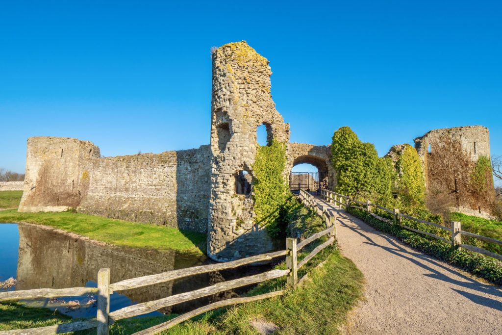 Corfe Castle ruins