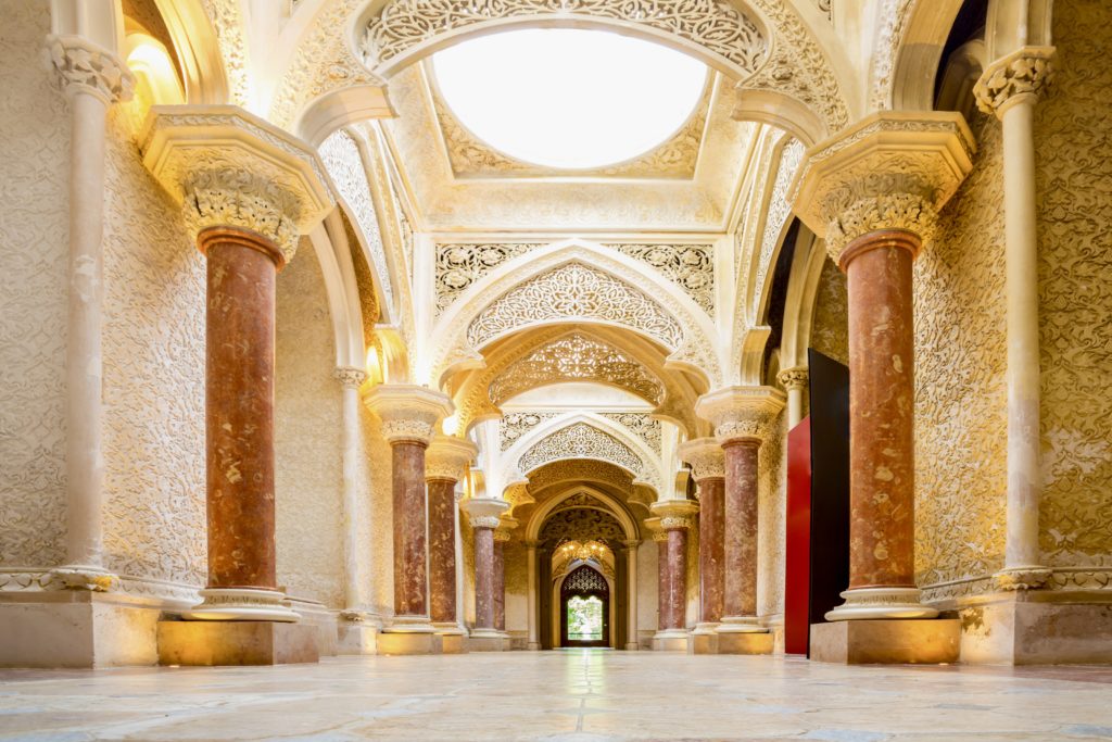 interior of Monserrate Palace