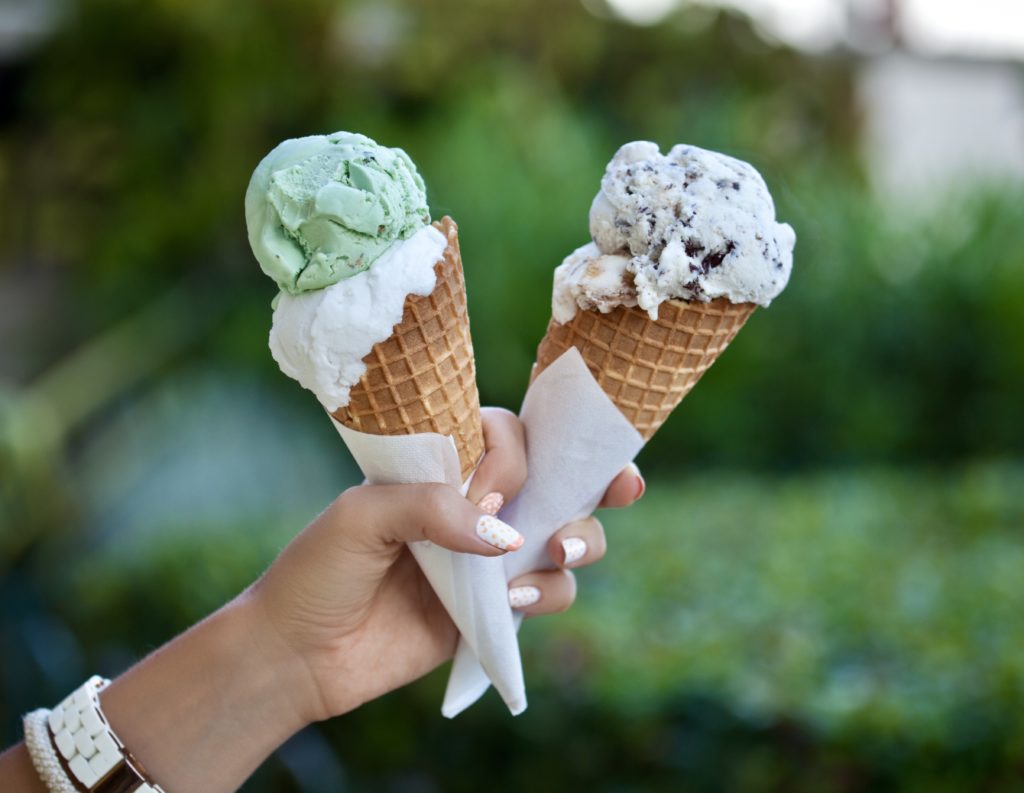 ice cream cones!