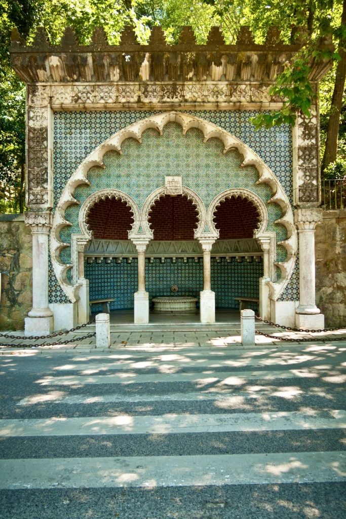 Moorish fountain in Sintra