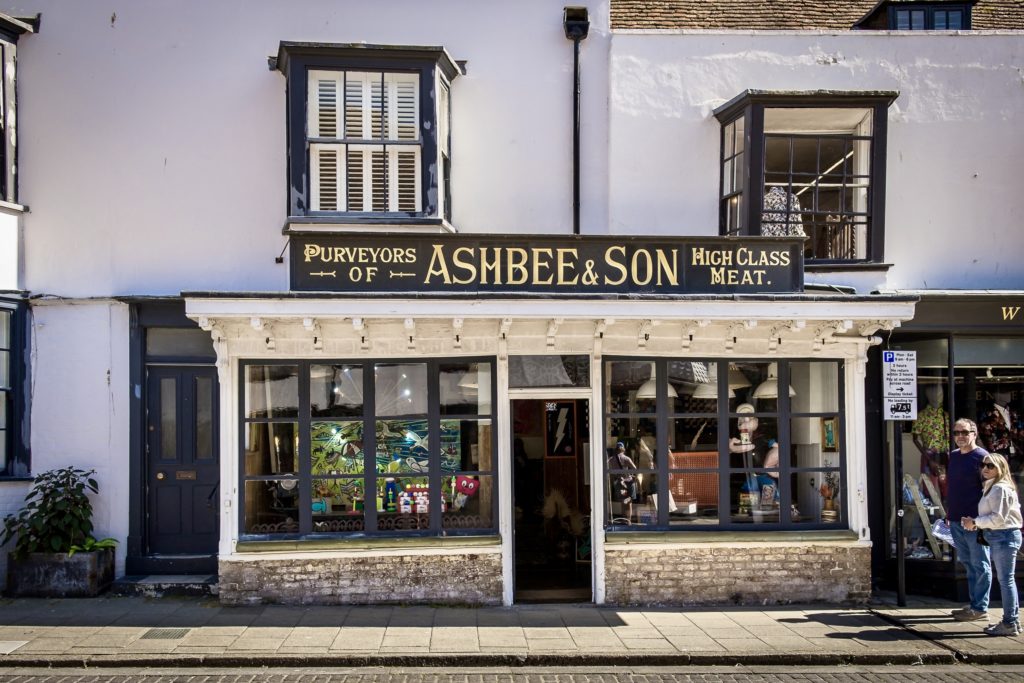 butcher's shop on High Street