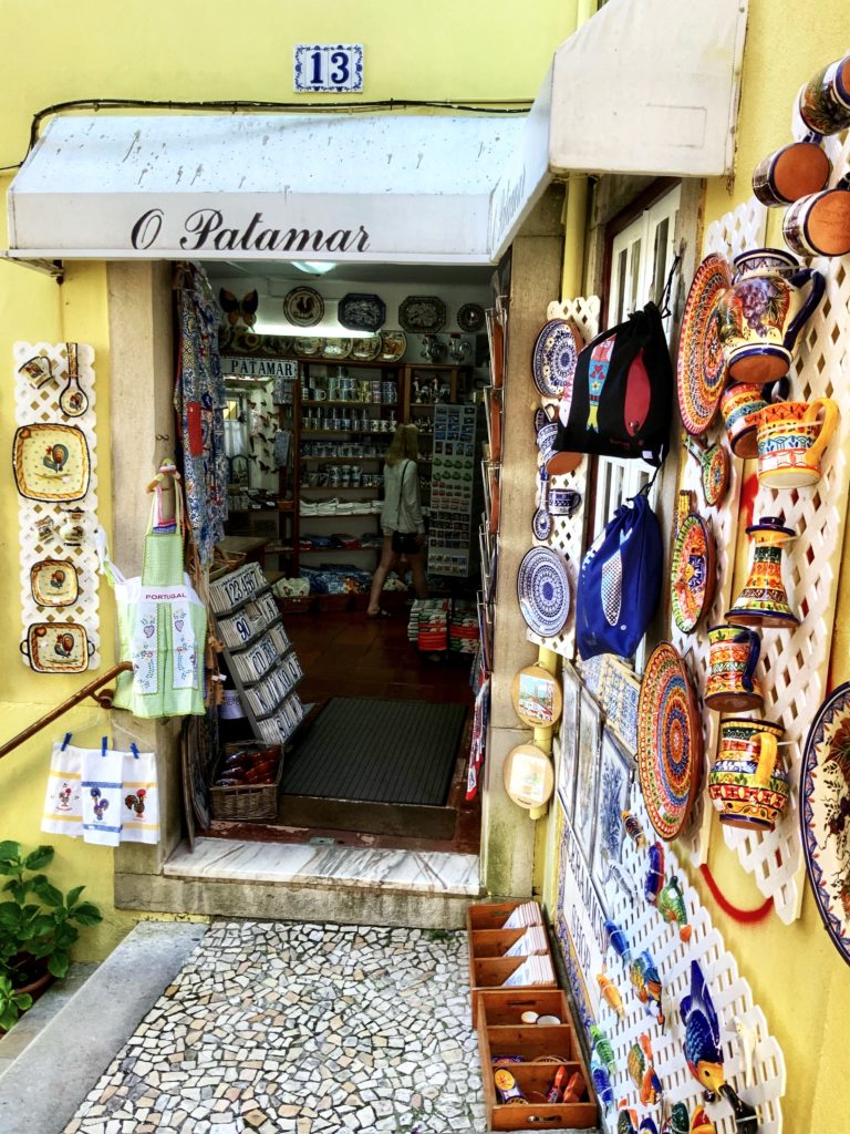 pottery shop in Sintra