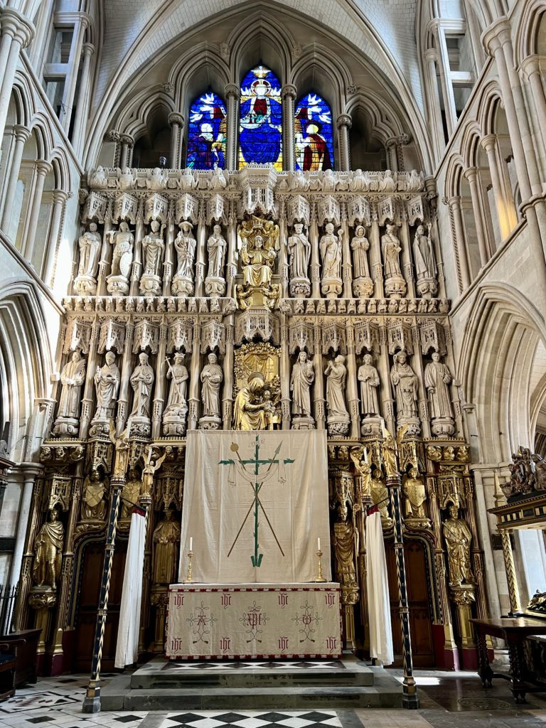 high altar and great screen