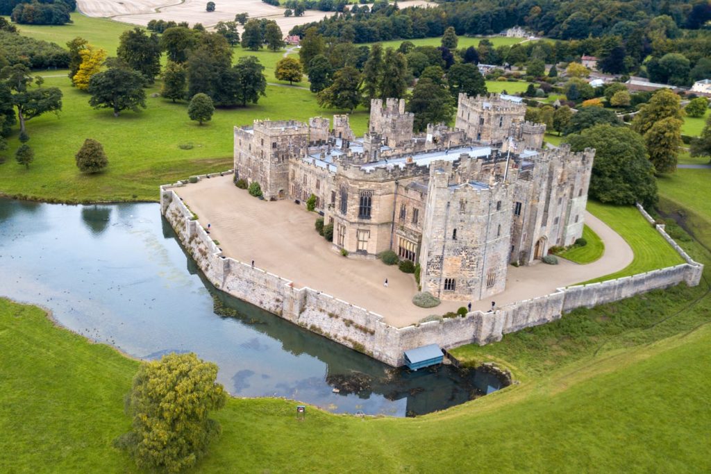 aerial view of Baby Castle