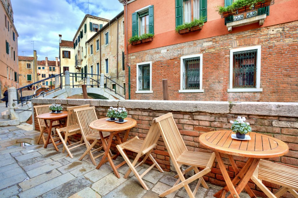 typical street in Venice, which is a must visit city on your 2 weeks in Italy itinerary