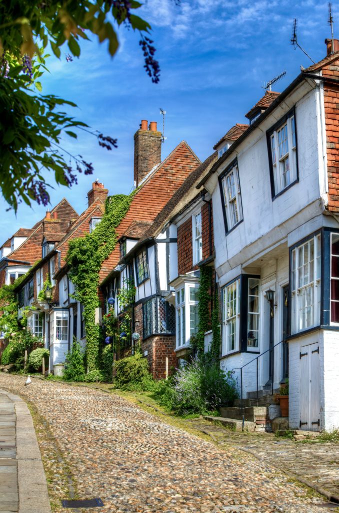 Mermaid Street in  Rye