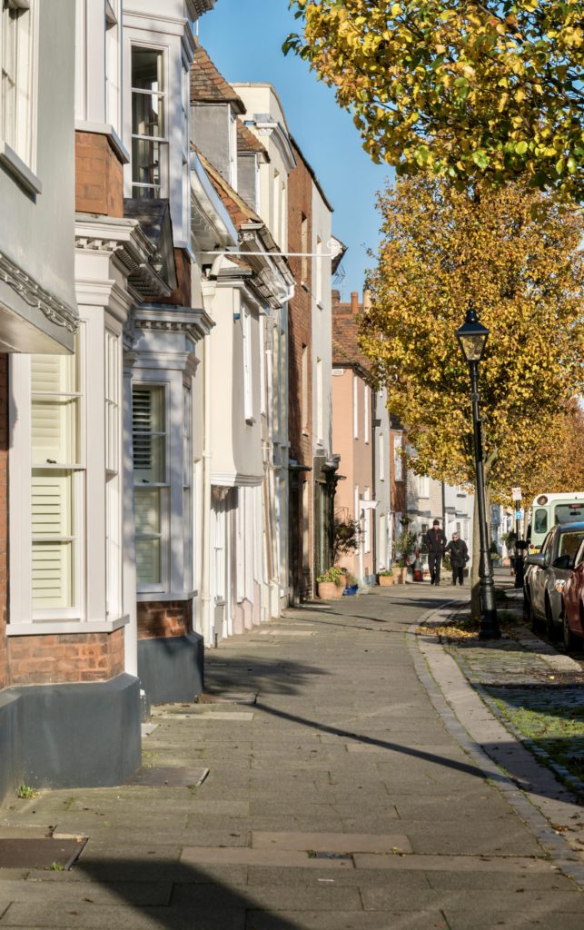 pretty street in Faversham