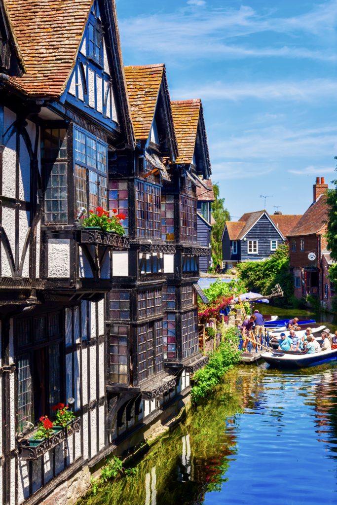 the pretty town of Canterbury