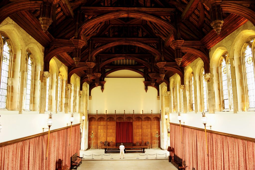 Edward IV's Great Hall in Eltham Palace 