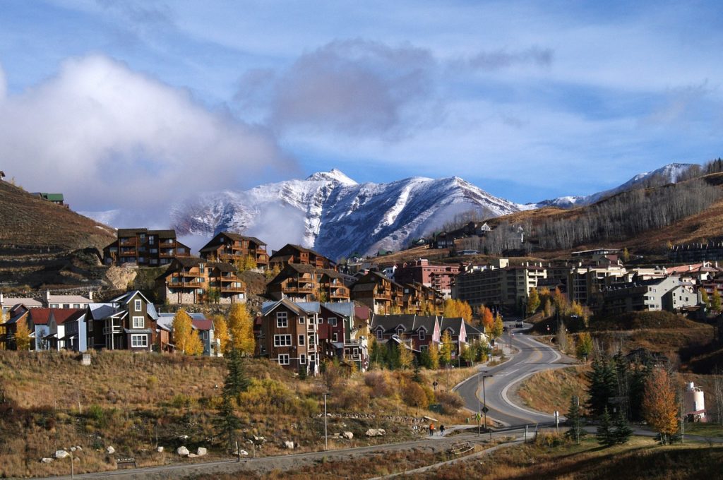 townscape of Crested Butte