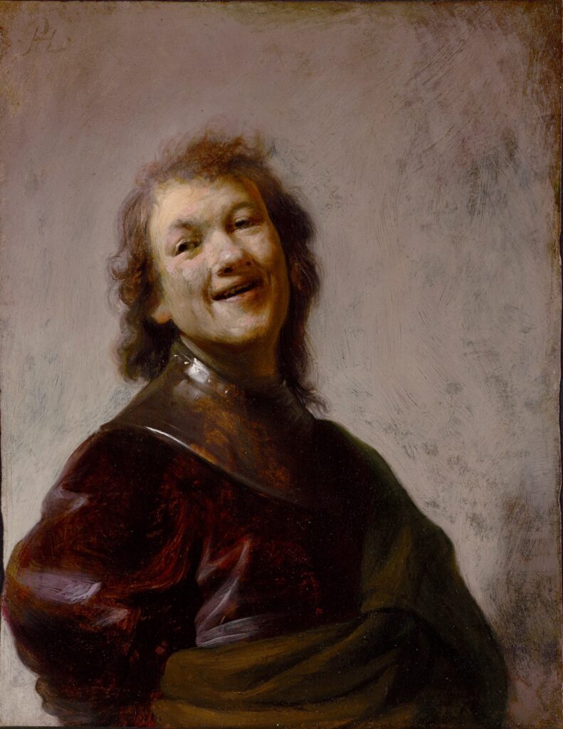 Rembrandt, Rembrandt Laughing, 1628