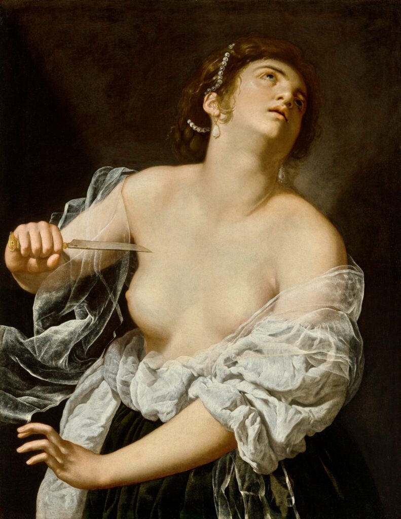 Artemisia Gentileschi, Lucretia, 1627