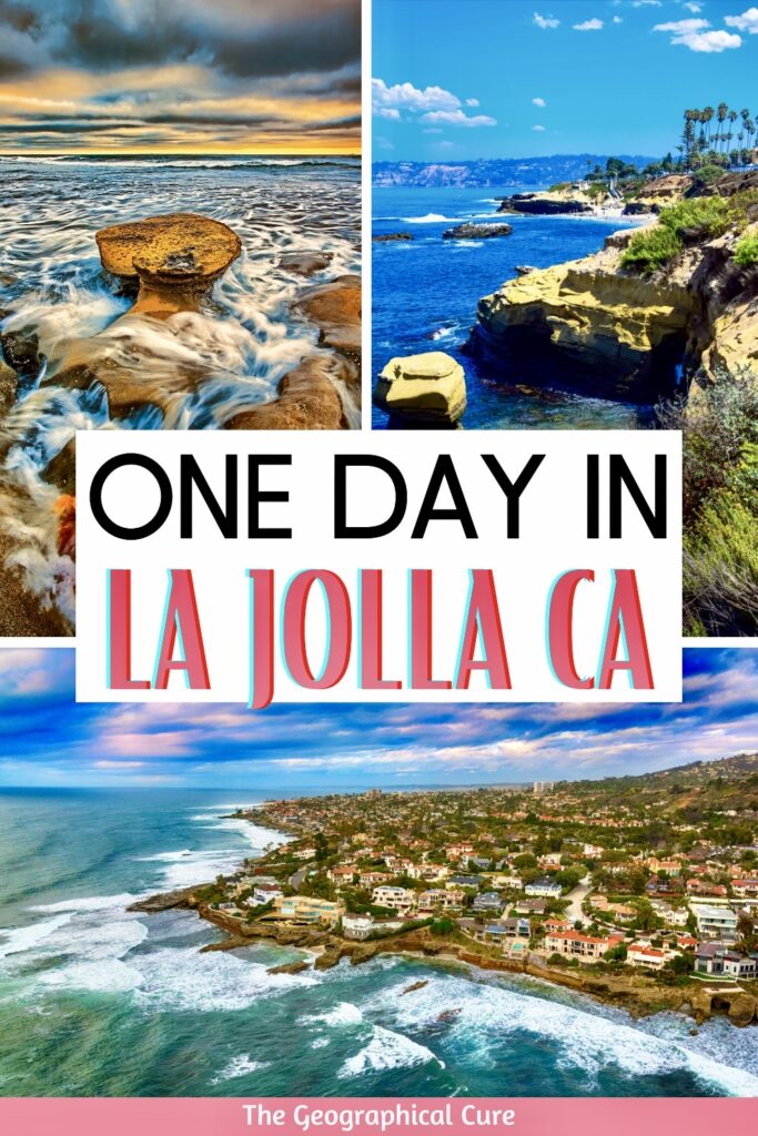 Pinterest pin for one day in La Jolla itinerary
