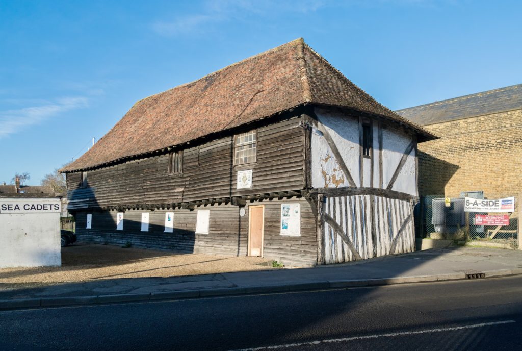 15th century timber house in Faversham