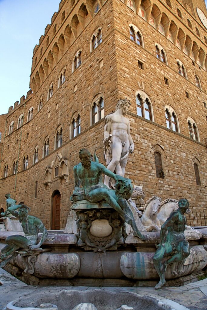 Neptune Fountain near Palazzo Vecchio