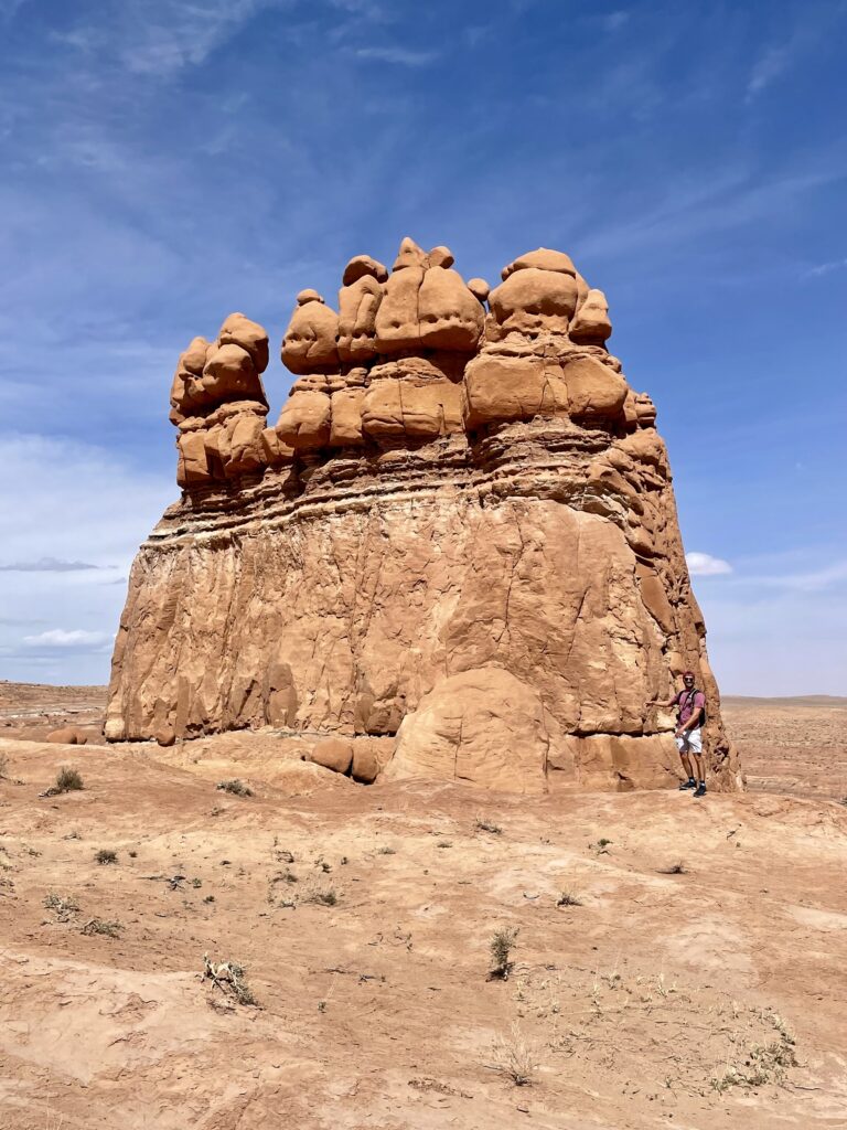 rock formation at Goblin Valley State Park
