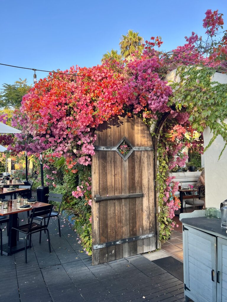 entrance to Loquita, a Spanish tapas restaurant in the Funk Zone