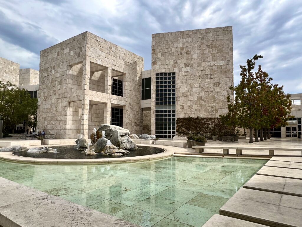 Rock Fountain at the Getty