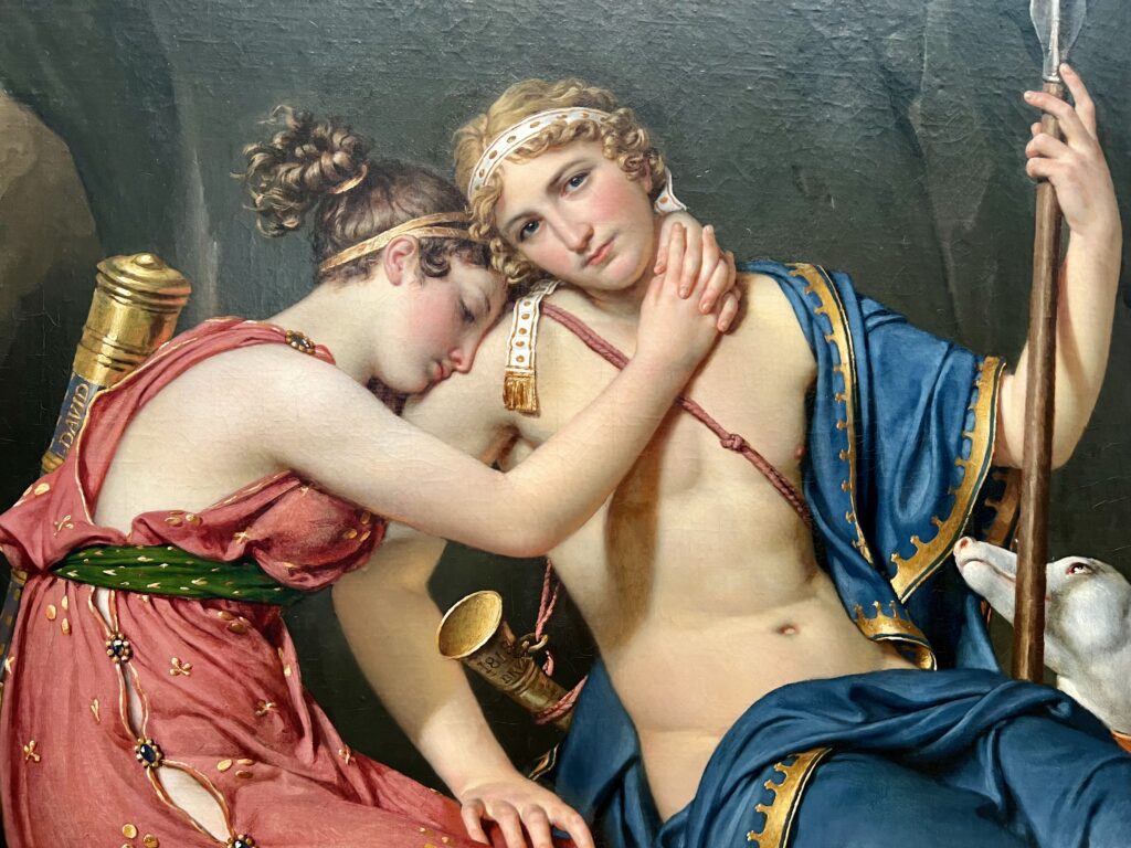 David, The Farewell of Telemachus and Eucharist, 1818