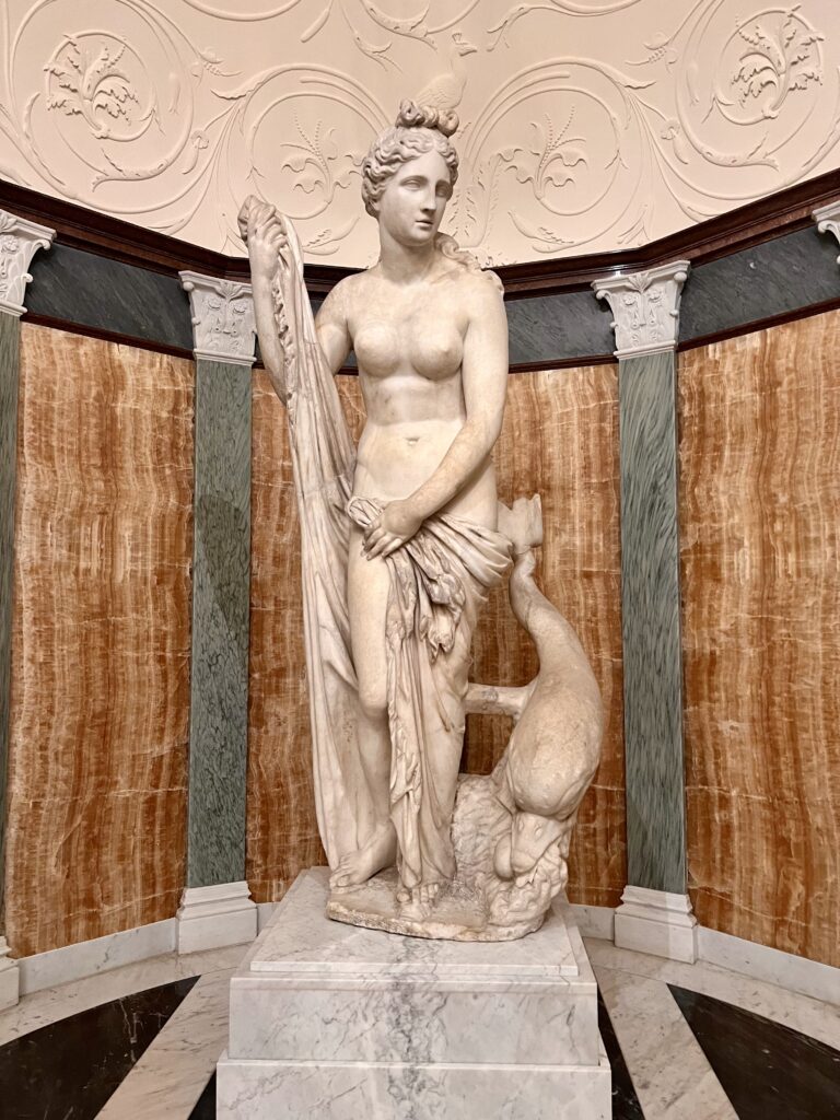 statue of Venus in the Basilica