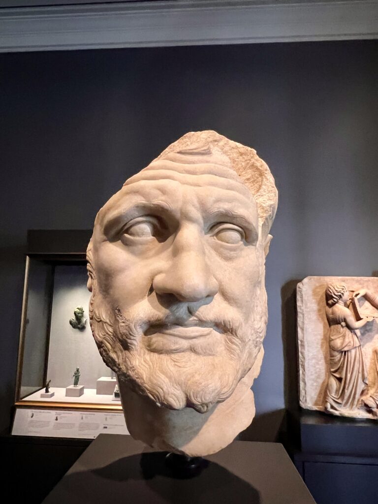 Greek, Head of a Man, 150 B.C.