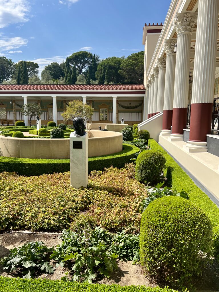 outer peristyle and garden