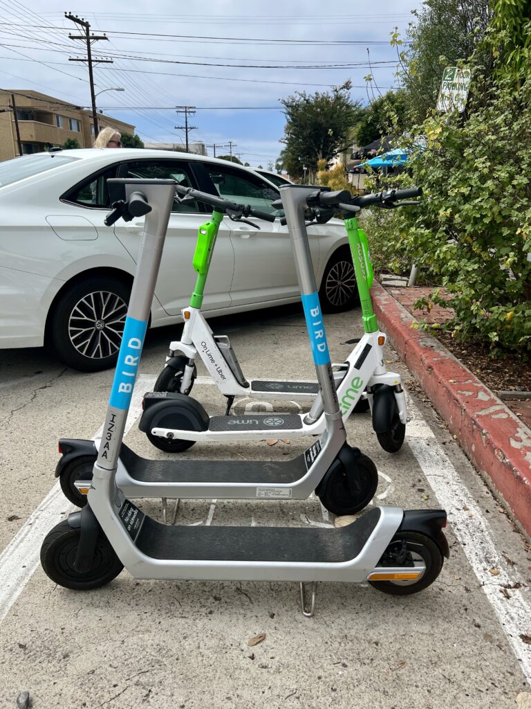 Lime Scooter station 