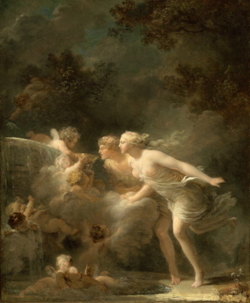 Jean-Honoré Fragonard, The Fountain of Love,  1785